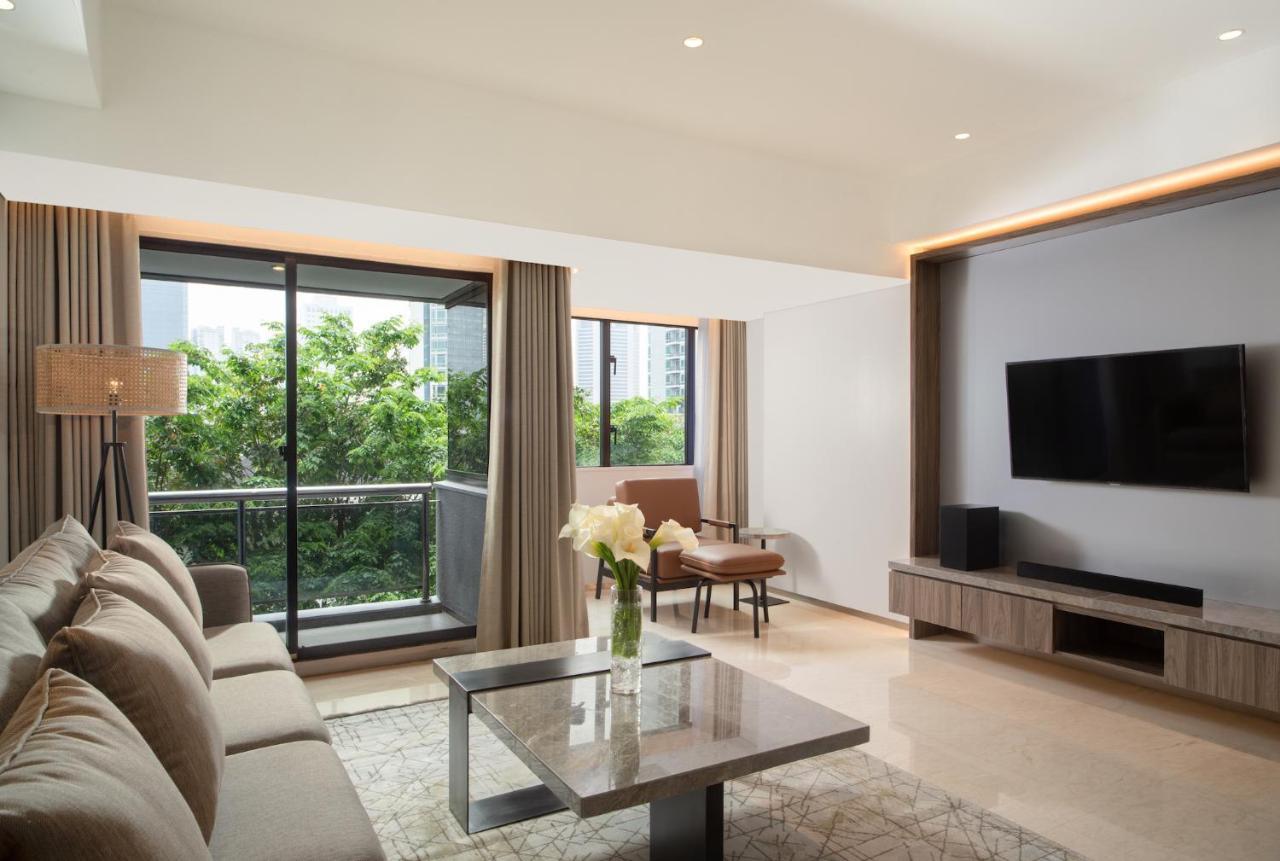 Oakwood Suites Kuningan Yakarta Exterior foto