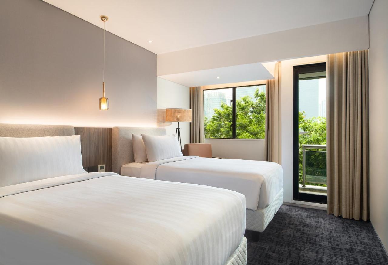 Oakwood Suites Kuningan Yakarta Exterior foto
