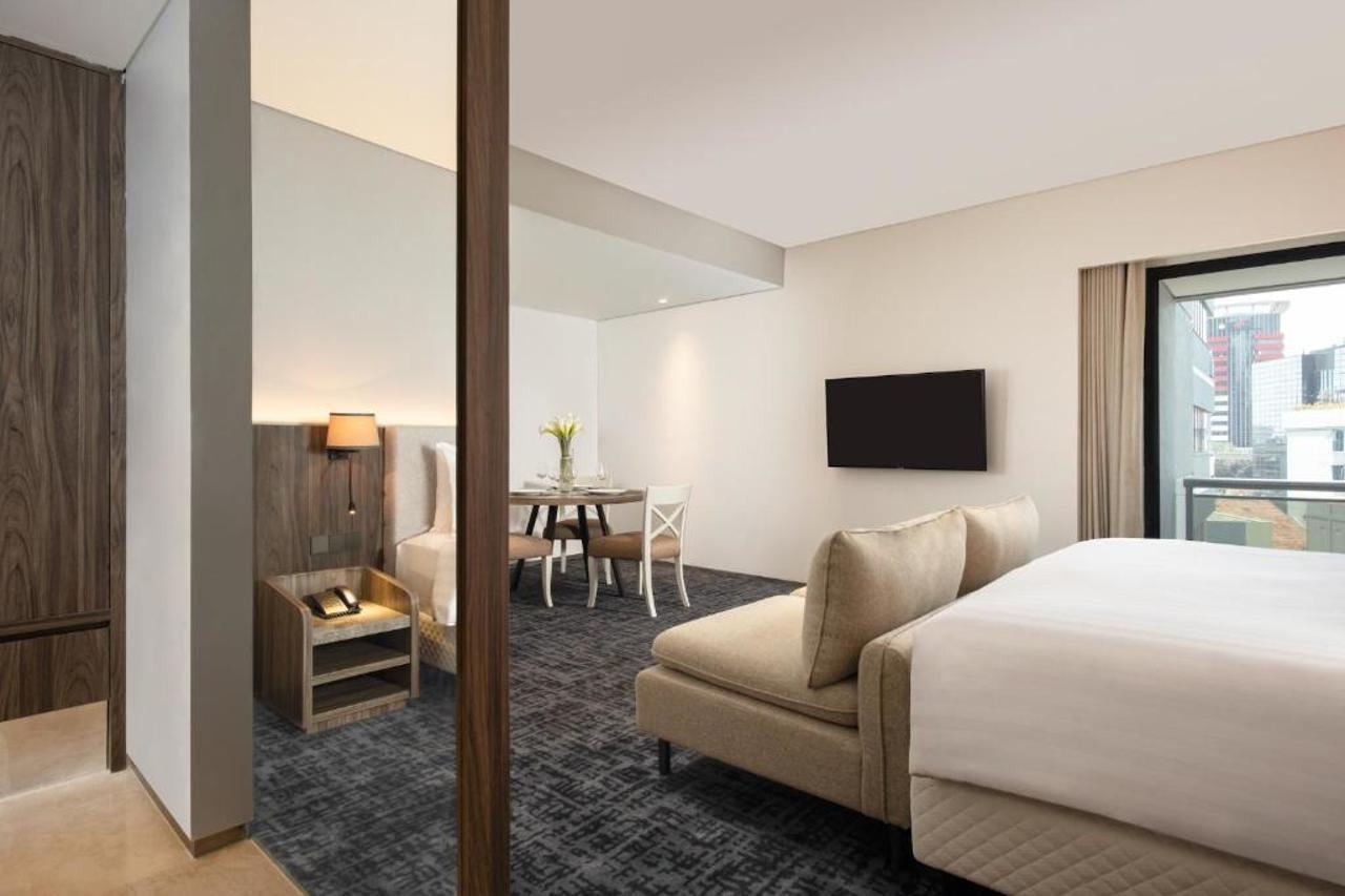 Oakwood Suites Kuningan Yakarta Exterior foto